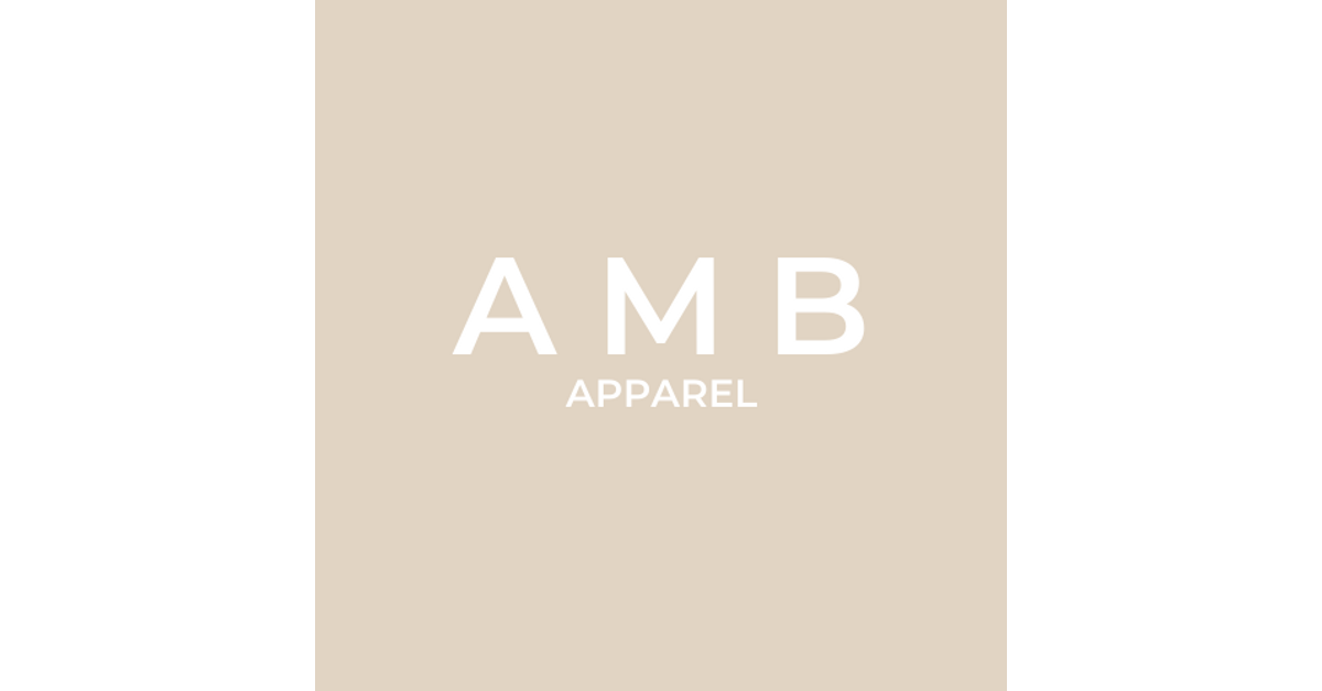 AMB apparel – AMB apparel