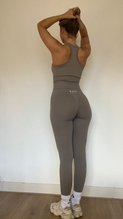 3 delige taupe seamless set